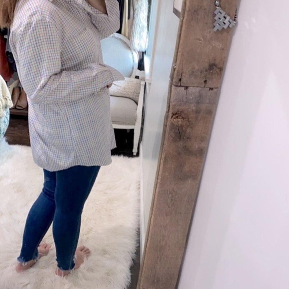 Peter Millar size large button down cotton shirt - image 3